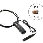 Гарнитура Bluetooth Basic с капсульным микронаушником K5 4 мм 2