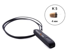 Гарнитура Bluetooth Basic с капсульным микронаушником K5 4 мм 1