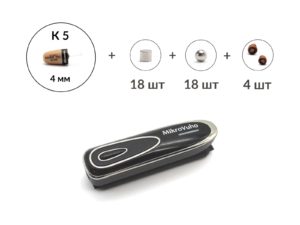Универсальная гарнитура Bluetooth Box Premier Plus с капсулой К5 4 мм и магнитами 2 мм