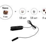 Универсальная гарнитура Bluetooth Box Premier Plus с капсулой Nano 4 мм и магнитами 2 мм 2