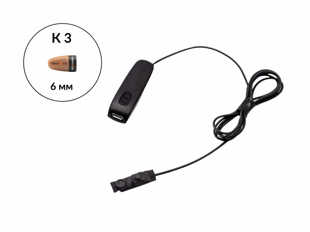 Bluetooth Box Basic с кнопкой-пищалкой и капсульным микронаушником K1 10мм