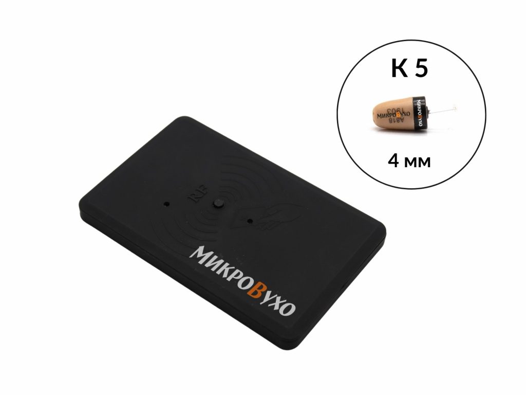 Гарнитура Bluetooth Box Power с капсульным микронаушником K5 4 мм - изображение 5