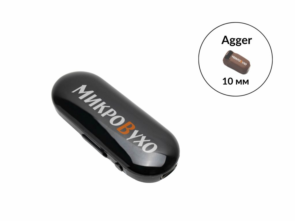 Гарнитура Bluetooth Box PRO с капсульным микронаушником Agger 10 мм - изображение 8