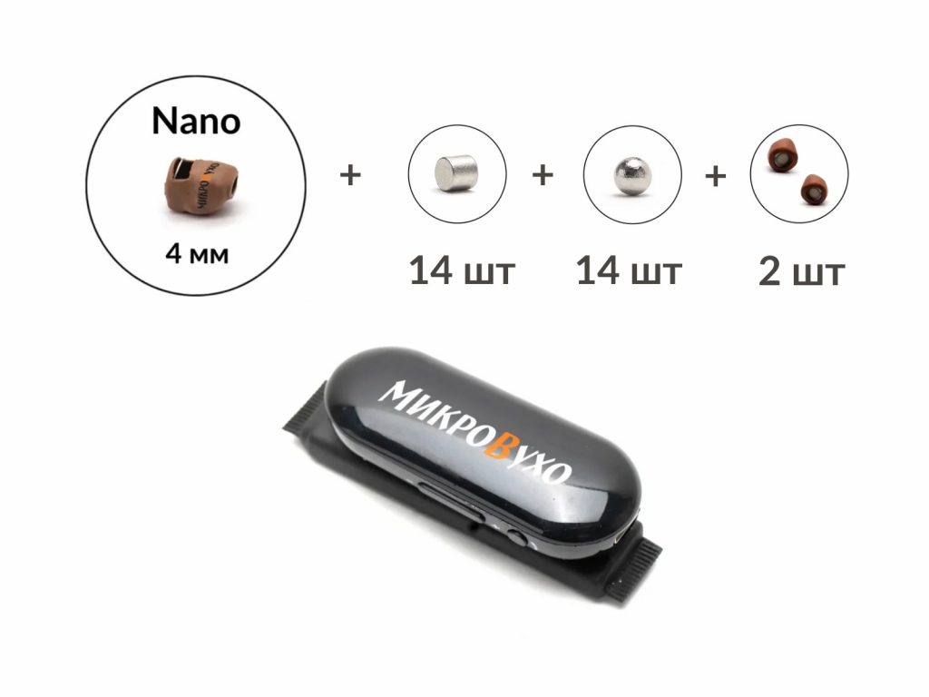 Универсальная гарнитура Bluetooth Box Pro Plus c капсулой Nano 4 мм и магнитами 2 мм - изображение 6