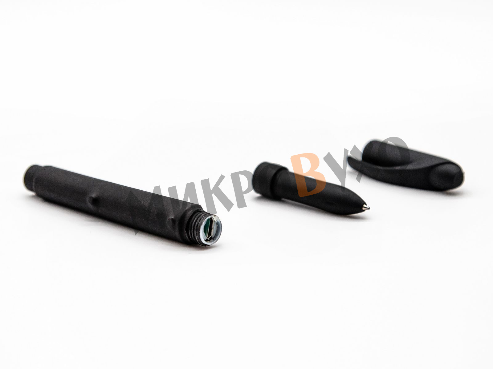 Ручка Standard с кнопкой-пищалкой и капсульным микронаушником K3 6 мм - изображение 6