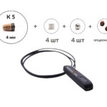 Универсальная гарнитура Bluetooth Basic с капсулой K5 4 мм и магнитами 2 мм 1