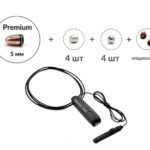 Универсальная гарнитура Bluetooth Basic с капсулой Premium и магнитами 2 мм 2