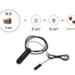 Универсальная гарнитура Bluetooth Standard с капсулой K5 4 мм и магнитами 2 мм 2