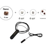 Универсальная гарнитура Bluetooth Standard с капсулой Nano 4 мм и магнитами 2 мм 2