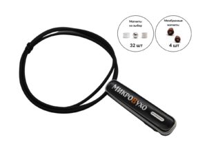 Гарнитура Bluetooth Premier Lite с магнитными микронаушниками 2 мм 1