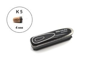 Гарнитура Bluetooth Box Premier Plus с капсульным микронаушником K5 4 мм