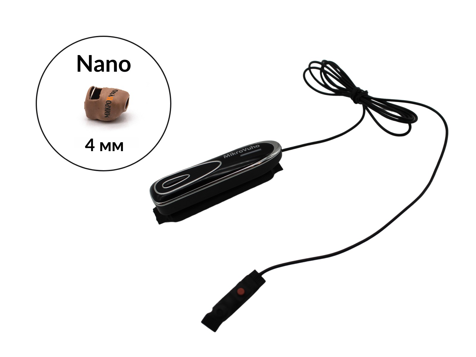 Гарнитура Bluetooth Box Premier Plus с капсульным микронаушником Nano 4 мм - изображение 14