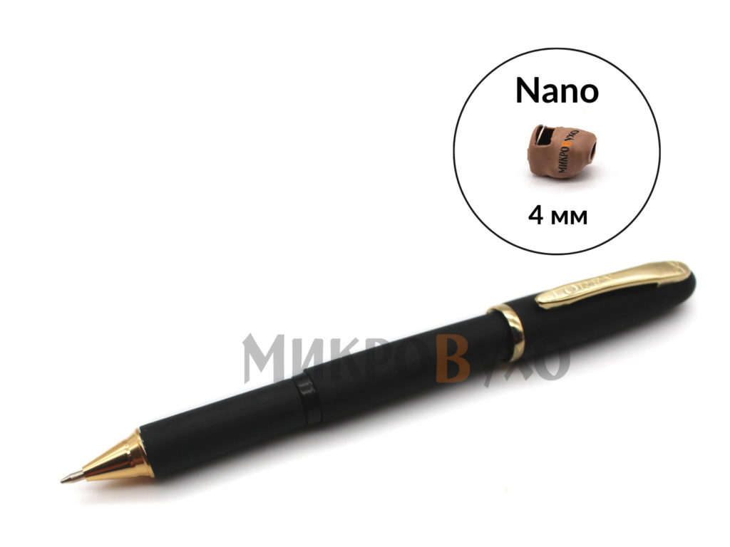 Гарнитура Ручка Business c капсульным микронаушником Nano 4 мм - изображение 8